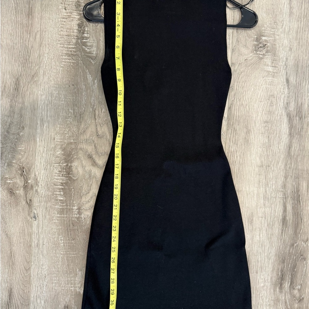 Black Zara Knit Dress - Picture 6 of 6